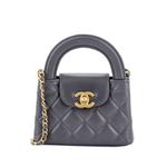 Стеганая сумка через плечо Kelly Top Handle Shopping Bag 1