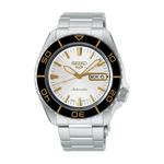 Seiko 5 Sports SKX Series SNZH с циферблатом «Formal White» на стальном браслете, механические часы HDB004K1 1