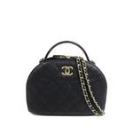 quilted CC shoulder bag 1
