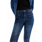 Desigual женские стройные джинсы-байкеры 3