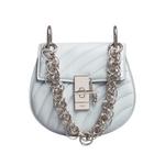 Drew Bijou Mini Crossbody Bag в Airy Grey 1