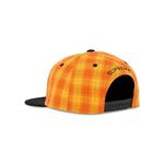 Бейсболки Supreme Script Logo 6-Panel 'Orange Plaid' 3