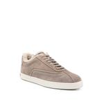 shearling-trim suede sneakers 2