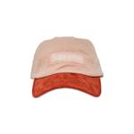 Кепки Supreme Suede Visor Camp Cap 'Peach' 1