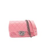 Маленькая стеганая сумка-сэтчел Double Carry Waist Chain Flap (2015-2016 годы) 1