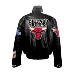 Кожаный пуховик Chicago Bulls 2