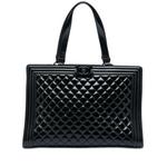 Большая сумка-тоут Quilted Patent Boy Shopping (2014-2015 годы) 1