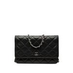 2014-2015 CC Quilted Lambskin Wallet On Chain crossbody bag 1