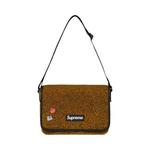 Сумки через плечо Supreme Velvet Маленькая сумка-мессенджер «Tan Leopard» 1