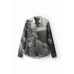 Рубашка Desigual Man Poplin NYC. 6