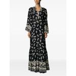 paisley-print maxi dress 1