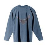 Футболки Yeezy Gap Engineered by Balenciaga Dove Long-Sleeve Tee 'Dark Blue' 2