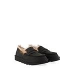 Ellis shearling-trim leather loafers 2