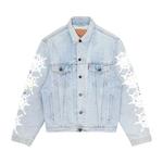 Джинсовая куртка Sp5der Vintage Web Trucker Jacket 'Denim' 1