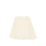 Livietta V-neck long-sleeve blouse 1