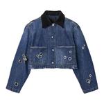 Куртки Marc Jacobs Grommet Utility Jacket 'Medium Wash Indigo' 1