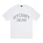 Футболки с коротким рукавом Stussy Gear Tee 'White' 1