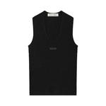 Майки Fear of God Essentials Waffle Tank 'Винтажный черный' 1