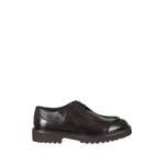 chunky-sole calf leather Derby shoes 1