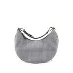 Маленькая сумка-хобо Fendigraphy Bag в ломаную клетку 2