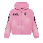 Топы Hellstar x Complex Sports Flame Zip-Up 'Pink' 1