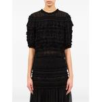 Mabel ruffled silk top 1