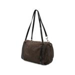 Huda suede leather shoulder bag 2