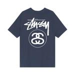 Футболки Stussy Stock Link Tee 'Navy' 2
