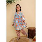 Детский набор Anarkali Kurta от The Mom Store Rustic Roots - мультиколор 2