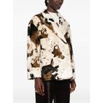 cow-print double-breasted coat 3