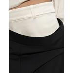 pleated fold-over trousers 5