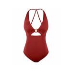 Новый цельнокроеный слитный купальник на бретелях CA24032110RD 4