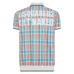logo-print checked polo shirt 2
