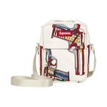 Сумки через плечо Supreme Guns Embroidered Leather Shoulder Bag 'White' 1