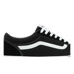 Кроссовки Vans Ward Suede Canvas 'Black White' 2