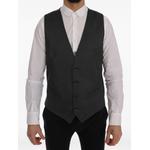 pinstripe-pattern waistcoat 1