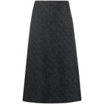 herringbone A-line skirt 1