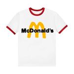 Футболка с коротким рукавом Cactus Plant Flea Market x McDonald's Cactus Buddy! Uniform 'Белый/Красный' 1
