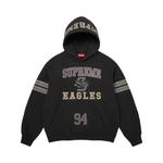 Худи Supreme Rhinestone Eagle Hooded Sweatshirt 'Чёрный' 1