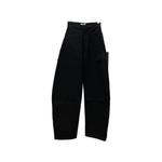 Round palazzo jeans 1