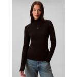 Свитер с водолазкой и тканым ярлыком - Calvin Klein Jeans 1