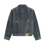 Куртки KidSuper Flocked Work Jacket «Серый в стирке» 2