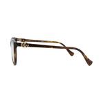 Очки Gucci Round-Frame Optical Frames 'Havana/Transparent' 2