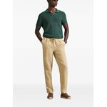 drawstring-waist linen trousers 2