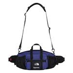 Поясные сумки Supreme x The North Face Leather Mountain Waist Bag 'Royal' 1