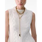 cable-knit peplum top 7