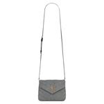 Сумки через плечо Saint Laurent Toy Loulou Crossbody Bag 'Джинсовый Лазурный' 1