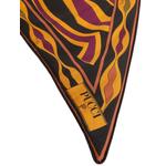 mixed-print padded triangle scarf 2