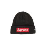 Бини Supreme x New Era Box Logo Beanie «Black» 1