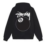 Верхняя одежда Stussy 8 Ball Zip Hood 'Brown' 2